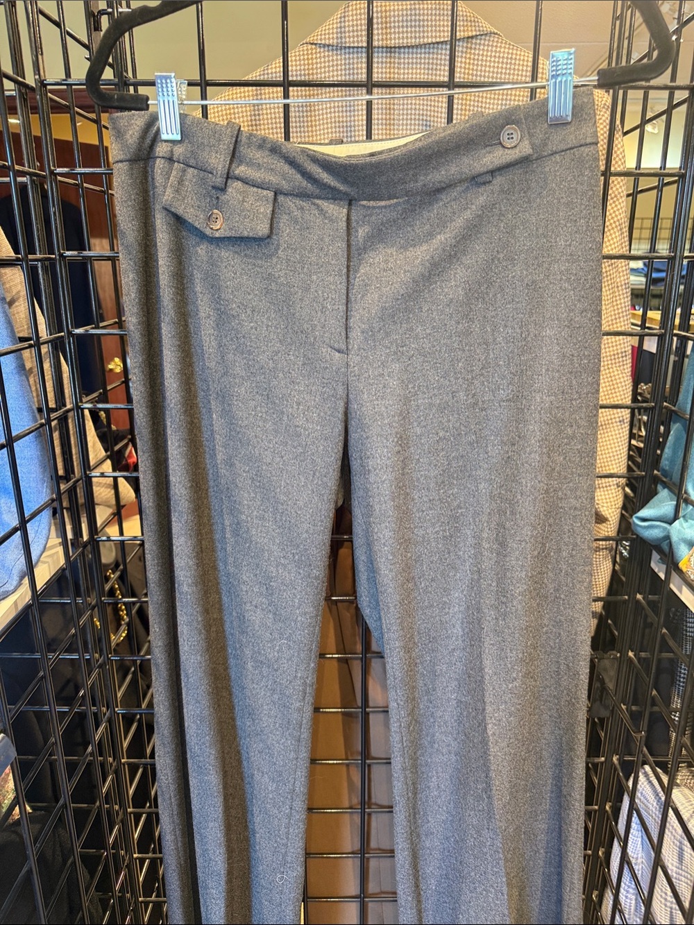 Michael Kors Gray Boot Cut Dress Pants